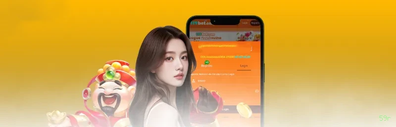 Aplicativo móvel 59r para iOS e Android